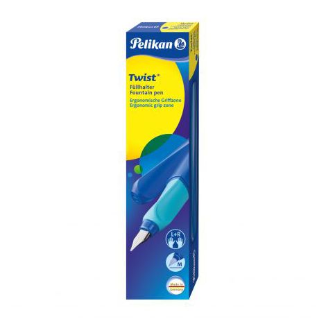Pióro wieczne Pelikan Twist Niebiesko-błękitne - 4